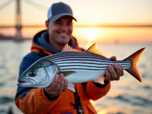 Wismel Bm showing a fresh catch in Jamaica Bay